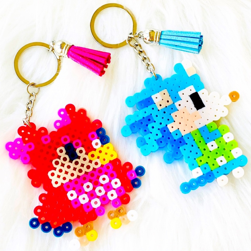 🐹 Animal Crossing Perler Keychain 🐹